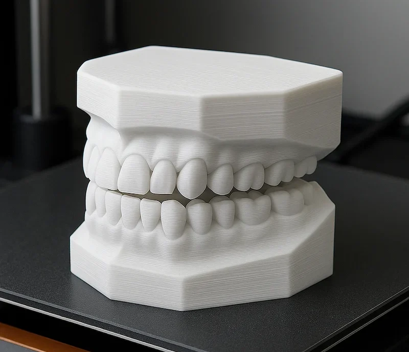 molde físico para protectores bucales